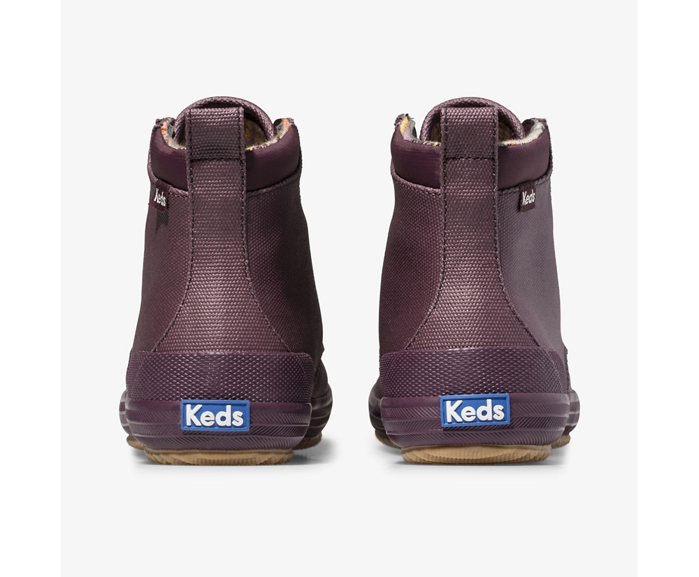 Botas Keds Mujer Morados - Scout Ii Water-Resistant Lona - 8936-JPQCB